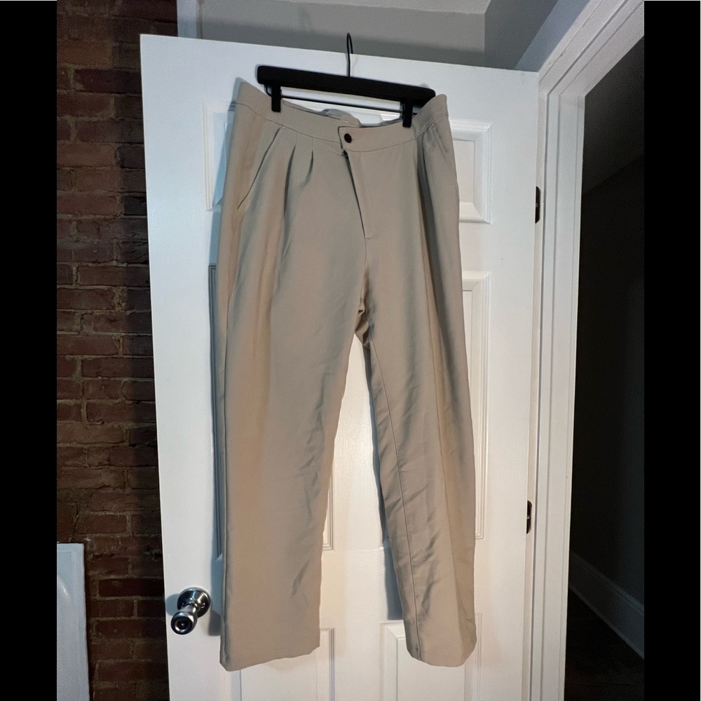 Abercrombie Dress Pants Size Large Tan Color